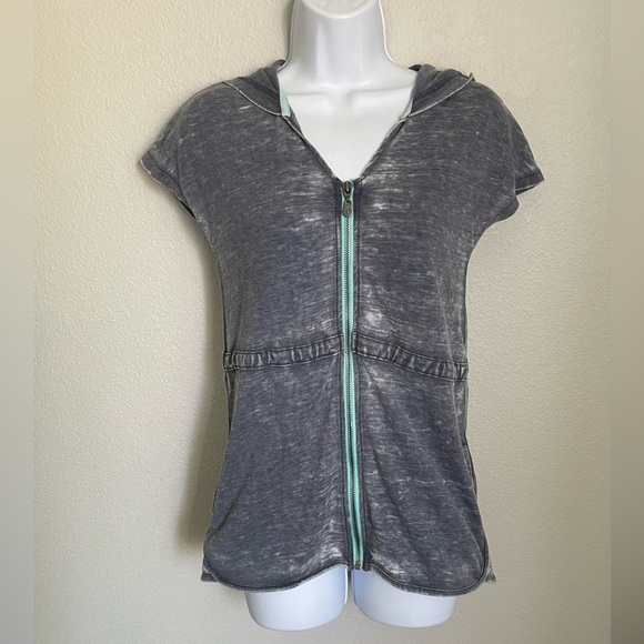 Hang Ten L Heather Gray Sleeveless Dress – Lightweight Summer Coverup - Picture 5 of 7